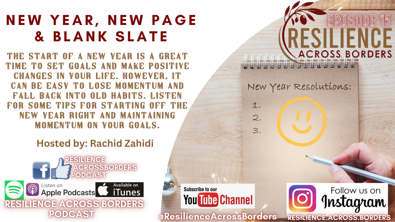 New Year, New Page & Blank Slate