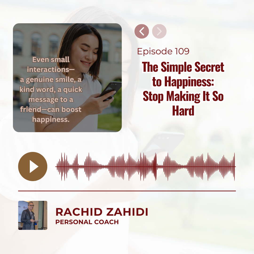 The Simple Secret to Happiness: Stop Making It So Hard