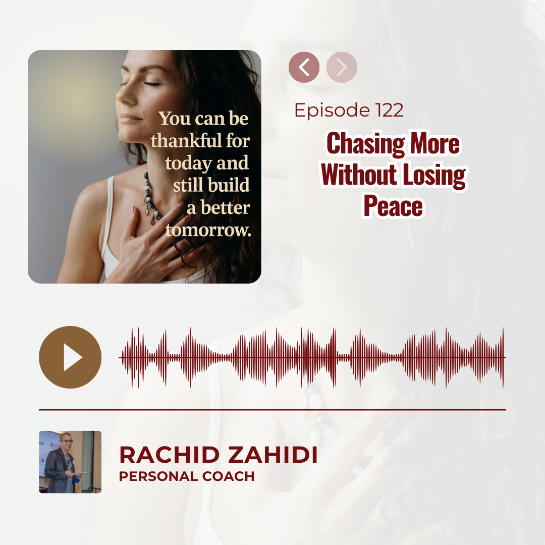Chasing More Without Losing Peace