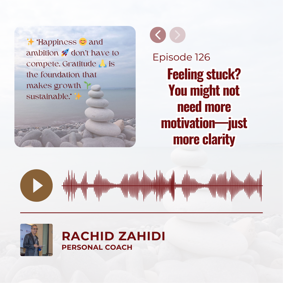 Feeling stuck? You might not need more motivation—just more clarity