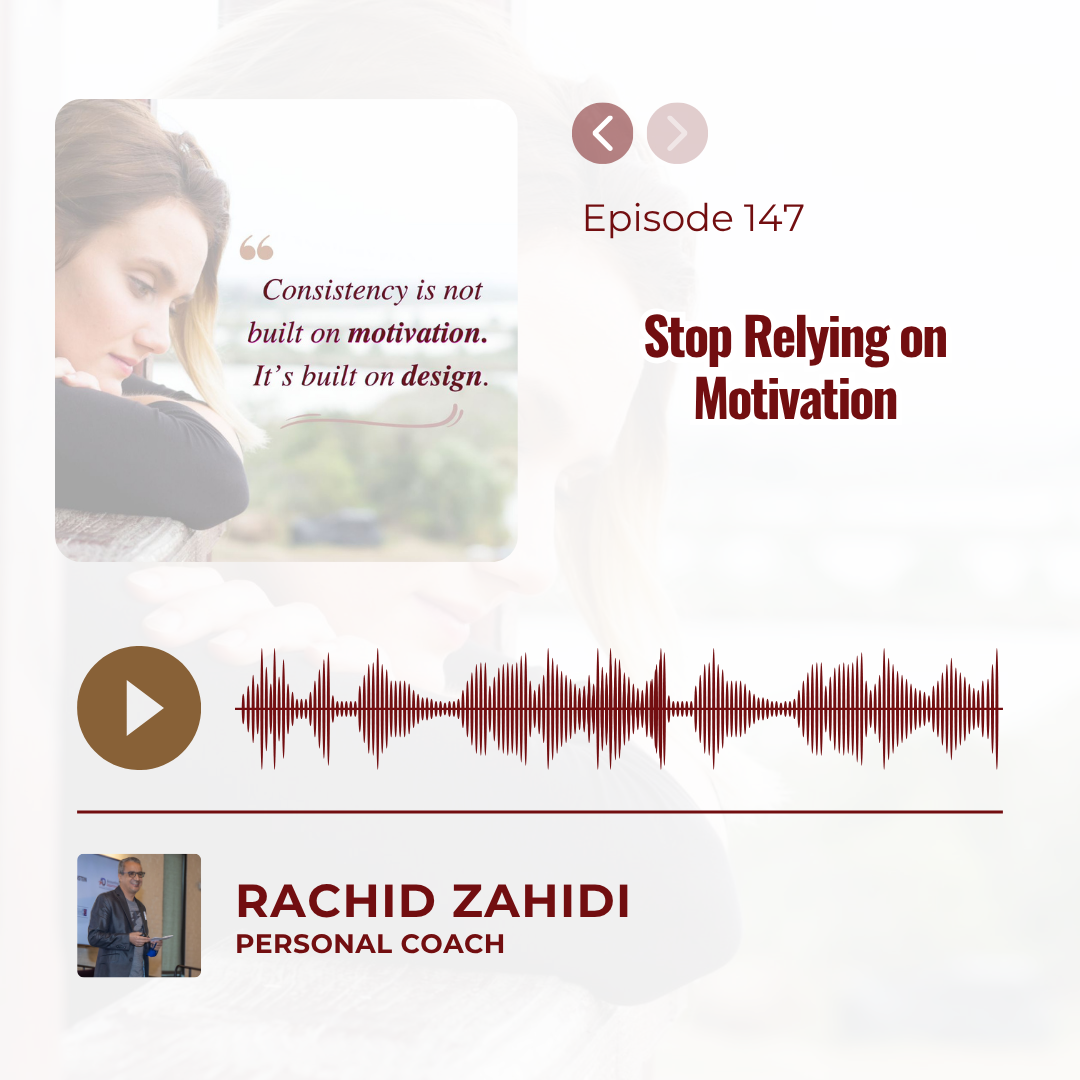 Stop Relying on Motivation